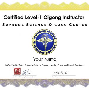 Qigong Level-1 Certification